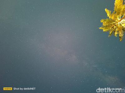 Ini Hasil Jepretan Realme 11 Pro Plus Memotret Milky Way