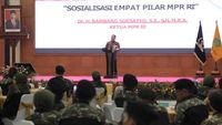 Momen Ketua MPR Sosialisasi 4 Pilar Kebangsaan Bersama Hipakad