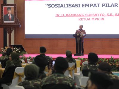 Momen Ketua MPR Sosialisasi 4 Pilar Kebangsaan Bersama Hipakad