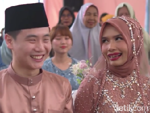 Viral Oppa Korea Nikahi Perempuan Aceh, Netizen Sebut Mirip Lee Jong Suk