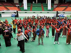 Potret Pentas Seni Kontingen Indonesia di Jambore Pramuka Dunia Korea Selatan Potret Pentas Seni Kontingen Indonesia di Jambore Pramuka Dunia Korea Selatan