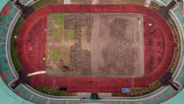 Melihat Renovasi Stadion Pakansari Bogor