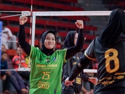 Babak 16 Besar Volley Ball Kapolri Cup 2023 Digelar di Gresik