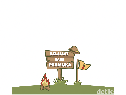 25 Twibbon Lucu Spesial Hari Pramuka 14 Agustus 2023, Bagikan dengan Temanmu Yuk!