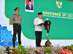 Buka Rakernas IPI 2023, Wapres Minta Pesantren Jaga Keamanan Santri