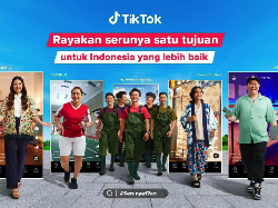#Serunya17an di TikTok Tebar Semangat Perjuangan dengan Cara Kreatif
