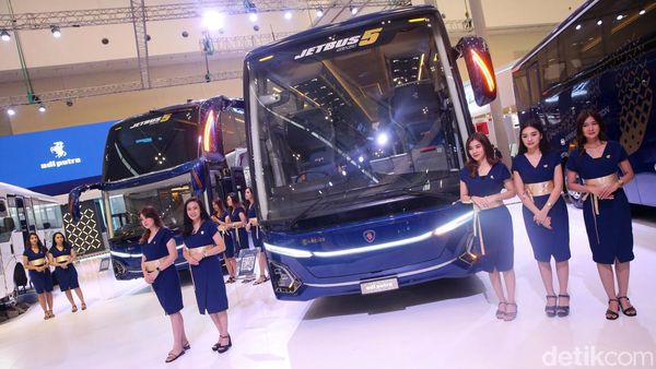 Begini Kerennya Wujud Adiputro Jetbus 5 di GIIAS 2023
