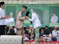 Alumni Ponpes Miftahul Huda al-Musri Cianjur Dukung Cak Imin Nyapres