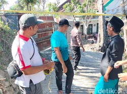 Area Sumber Bunyi Misterius di Sumenep Dipasang Garis Polisi