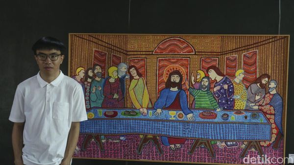 Karya Lukis Anak Berkebutuhan Khusus Ini Bakal Dipajang di Singapura