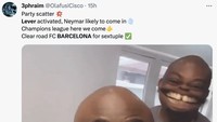 Kalau kata meme ini, tuas ekonomi adalah langkah awal menuju tsunami trofi Barcelona musim ini. Pede banget, nih? (Foto: Twitter)