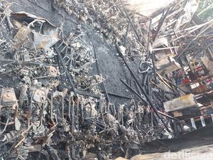 Pemilik Motor Korban Kebakaran Gandaria Berharap Ada Ganti Rugi