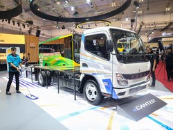 Intip Performa Truk Listrik Fuso eCanter yang Bakal Dijual di RI Tahun Depan