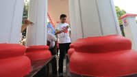 Semarak Sambut Kemerdekaan RI dalam Gapura Merah Putih