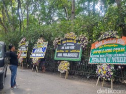 Suasana Terkini Rumah Duka Djoko Pekik di Bangunjiwo Bantul