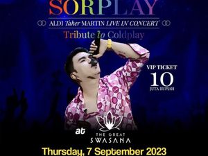 Aldi Taher Gelar Konser SORPLAY di Medan, Harga Tiket Mulai Rp 75 Ribuan Aldi Taher Gelar Konser SORPLAY di Medan, Harga Tiket Mulai Rp 75 Ribuan