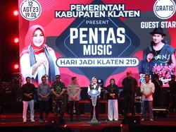 Anji hingga Budi Cilok Meriahkan Hari Jadi Kabupaten Klaten Ke-219