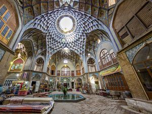 Potret Pasar Tua di Kashan Iran yang Beroperasi Sejak Abad 13