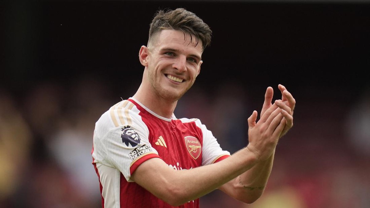 Declan Rice menjalani adaptasi yang mulus di Arsenal. (Foto: AP/Kirsty Wigglesworth)