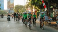 Group Ride ke-11 GFNY Bali-IFG Life Jelajah Sejarah dan Budaya di Solo
