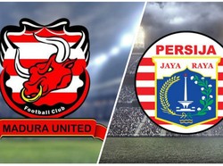 Madura United Unggul 1-0 Atas Persija di Babak Pertama
