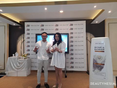 Media gathering MS GLOW Biome & Barrier Cream