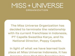 Miss Universe Organization Putus Kontrak Pemegang Lisensi Indonesia Miss Universe Organization Putus Kontrak Pemegang Lisensi Indonesia