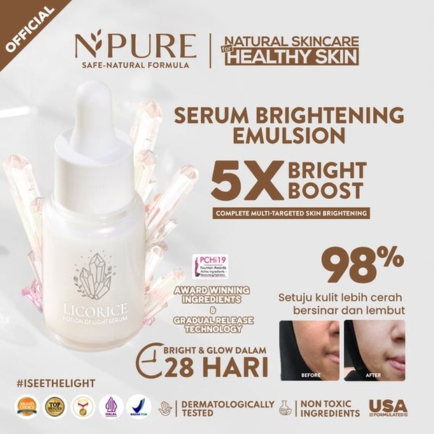 Serum N'Pure Licorice Potion of Light Serum