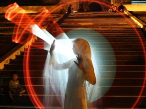 Potret Lukisan Cahaya HUT RI Karya Komunitas Fotografi di Banda Aceh