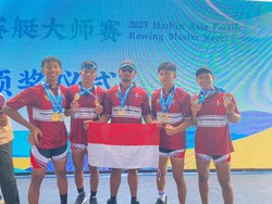 Top! Tim Atlet Dayung UPI Raih 2 Medali Emas di China