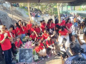 Melukis On The Spot, Seniman Melepas Kepergian Djoko Pekik