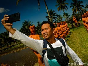 Taman Gandrung Terakota, Desa 1.000 Patung Penari di Banyuwangi