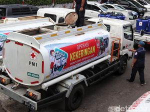 Antisipasi Kekeringan dan El Nino, PMI Salurkan Bantuan Air Bersih
