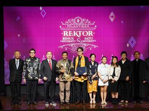 BINUS Lantik 2 Rektor Sekaligus, Ini Profilnya BINUS Lantik 2 Rektor Sekaligus, Ini Profilnya
