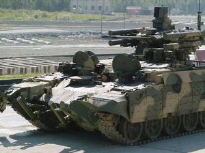 Serangan Drone Kamikaze Ukraina Hancurkan Terminator Rusia