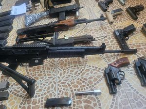 Potret Senjata Api hingga Amunisi Disita dari Terduga Teroris Bekasi