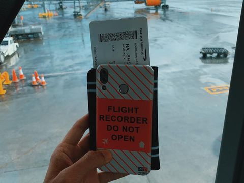 Ilustrasi tiket pesawat