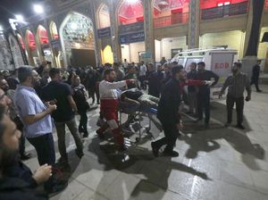 Teror Bersenjata Terjadi di Kuil Iran: 1 Orang Tewas