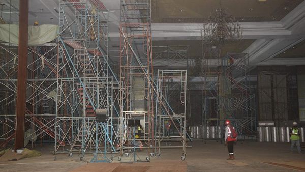 JCC Bersolek Jelang KTT ke-43 ASEAN di Jakarta