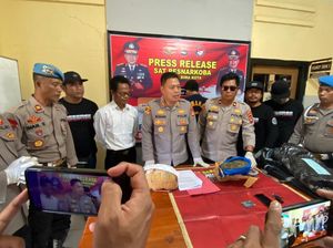Bandar Narkoba Bawa 1,8 Kilogram Ganja Ditangkap Polisi, Beli dari Sumut Bandar Narkoba Bawa 1,8 Kilogram Ganja Ditangkap Polisi, Beli dari Sumut