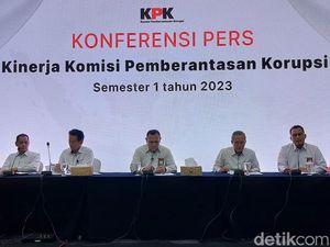 KPK Pamer Capaian Kembalikan Rp 166,3 M ke Negara di Semester Pertama 2023 KPK Pamer Capaian Kembalikan Rp 166,3 M ke Negara di Semester Pertama 2023