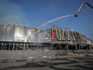 Mal di Odesa Ukraina Hancur Dirudal Rusia