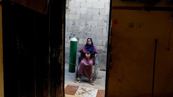 Potret Pasien RS Terdampak Gelombang Panas dan Pemadaman Listrik di Gaza