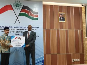 Muhammadiyah Beri Beasiswa ke Mahasiswa Asal Kenya untuk Kuliah di Indonesia