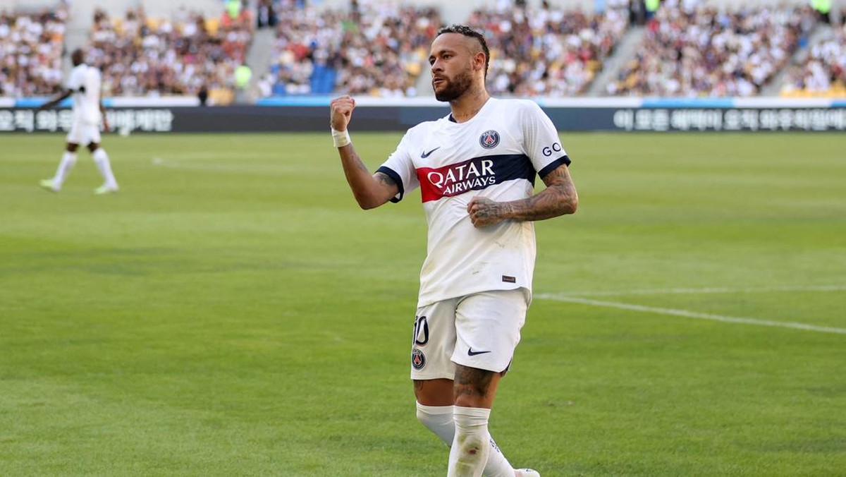 Neymar didekati Al Hilal. Foto: REUTERS/KIM HONG-JI
