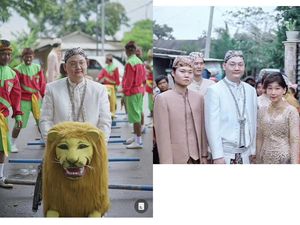 Mau Nikahi Wanita Subang, Pria Jepang Tegang Saat Naik Sisingaan