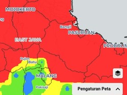 Peringatan Dini Hutan-Lahan Rawan Terbakar di Jatim, Surabaya Raya Merah!