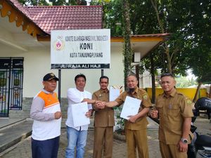 Peserta Lomba Gerak Jalan yang Baku Hantam di Tanjungpinang Berdamai