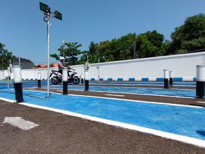 Dear Warga Indramayu, Uji SIM C Kini Lebih Mudah Lewat Trek Baru