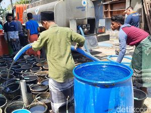 5 Kecamatan di Pati Kekeringan, Ribuan KK Kesulitan Air Bersih 5 Kecamatan di Pati Kekeringan, Ribuan KK Kesulitan Air Bersih